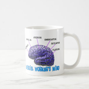 Mug L'esprit d'assistant social de l'assistant social