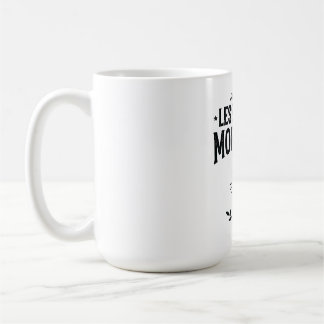 Mug Less People More Cats Vintage Sarcastic Cat Design