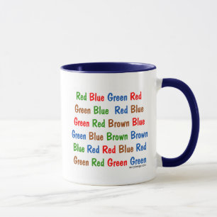Mug L'essai de Stroop