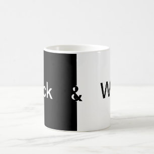 Mug L'essence du design "noir & blanc"