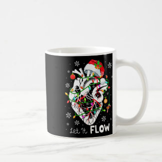 Mug Let It Flowing Xmas Anatomy Santa Heart Part Cardi
