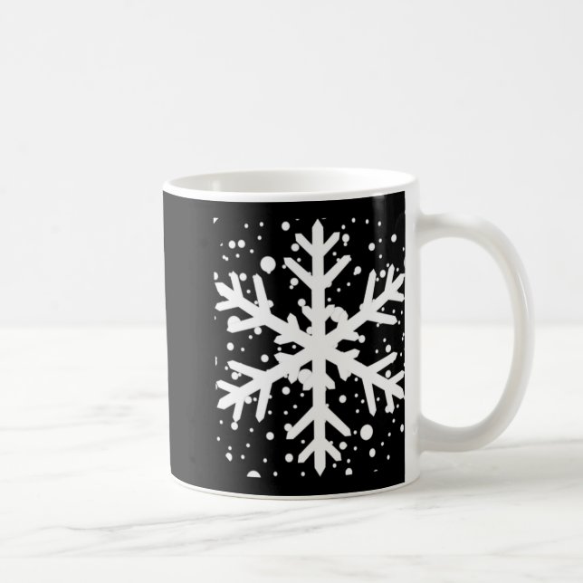 Mug Let It Snow One Big Snowflake T Shirt  (Droite)