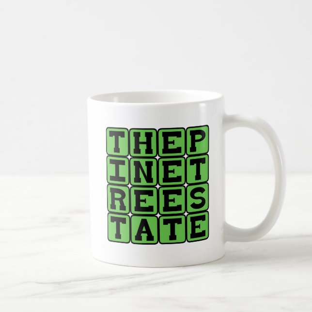 Mug L'État de l'Arbre de Pin, Surnom du Maine (Droite)