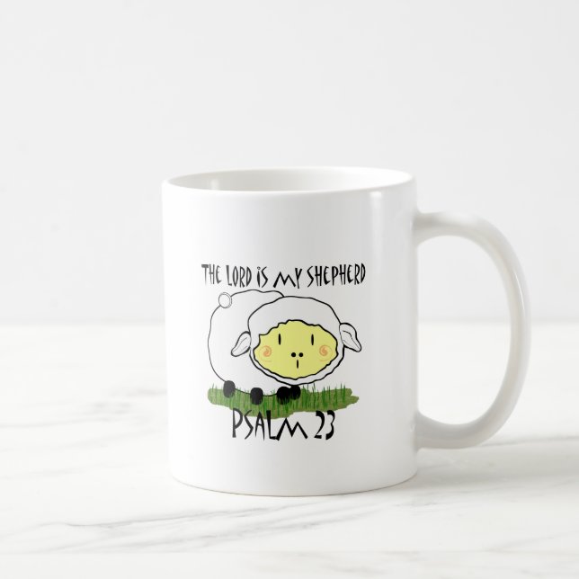 Mug L'Éternel est mon berger Psalm 23 T-shirt bébé - U (Droite)