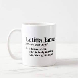 Mug Letitia James Definition - Un brave shero