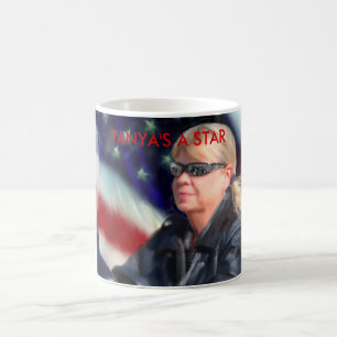 Mug L'étoile a orné le bonheur de paillettes