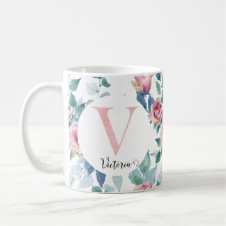 Mug Lettre d'aquarelle V