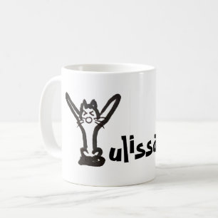 Mug - Lettre de chat Y avec nom
