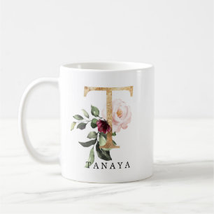 Mug LETTRE FLEUVE ROUGE VERT ROUGE Élégante T