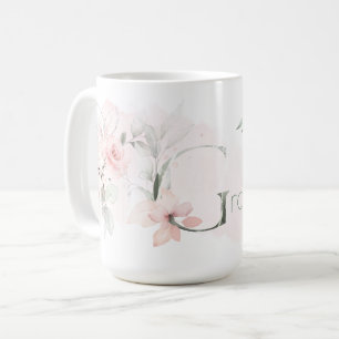 Mug Lettre G Rose rose rose rose pâle