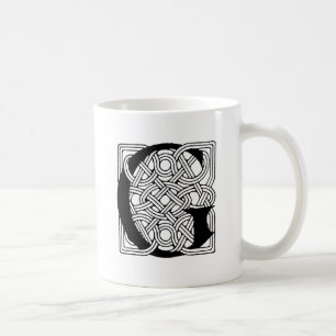 Mug LETTRE G Vintage Céleste Knot Monogramme