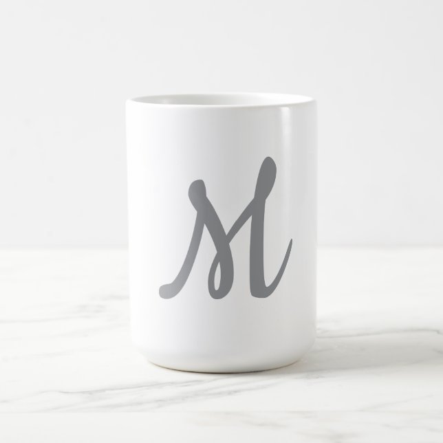 MUG LETTRE INITIALE GRECQUE CHIC MOYENNE (Centre)