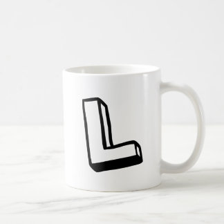Mug Lettre L