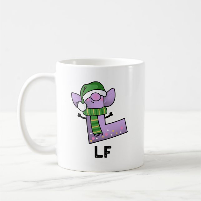 Mug Lettre Lf Funny L Pun (Gauche)