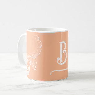 Mug LETTRE ORNEMENTALE vintage BOUE