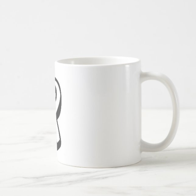 Mug Lettre R (Droite)