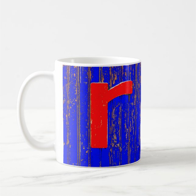 Mug Lettre r (Gauche)