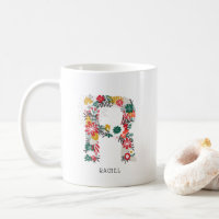 Lettre R | LETTRE FLEURIE Whimsical Monogramme I M
