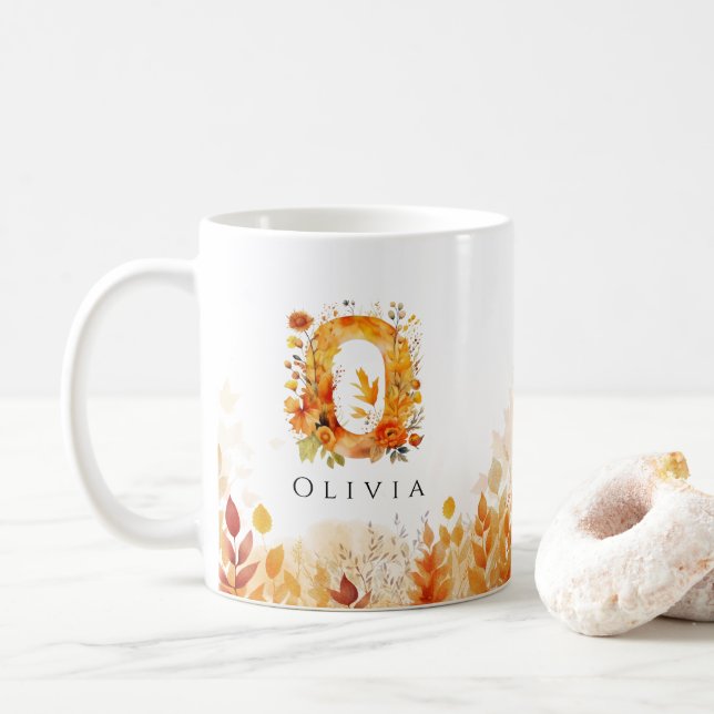MUG LETTRE ROUSTIQUE POINTS DE ROUTE (Avec donut)
