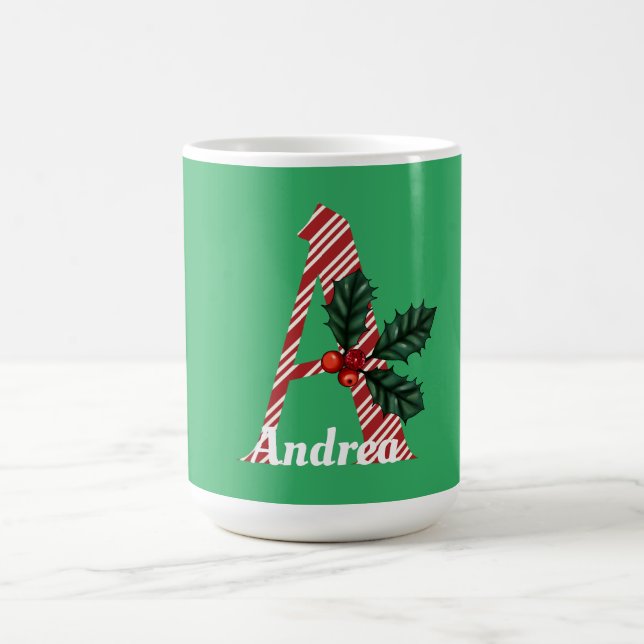 Mug LETTRE sucre de canne Bande A Grand Noël (Centre)