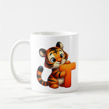 Lettre T comme Tiger Classic Mug, 325 ml