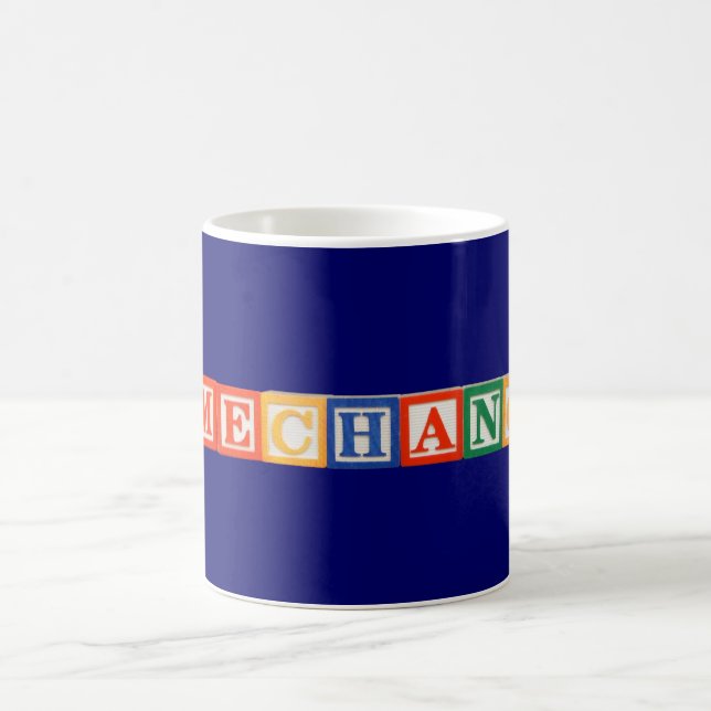 Mug Lettres de bloc constitutif de commutateur de jeu (Centre)