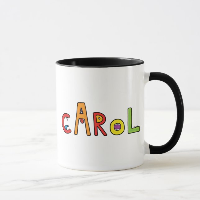 Mug Lettres de monstre de "Carol" (Droite)