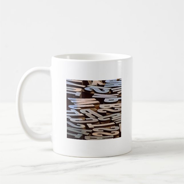Mug Lettres de saisie (Gauche)