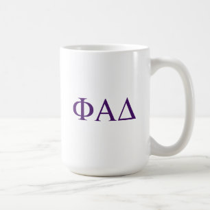 Mug Lettres grecques Phi Alpha Delta