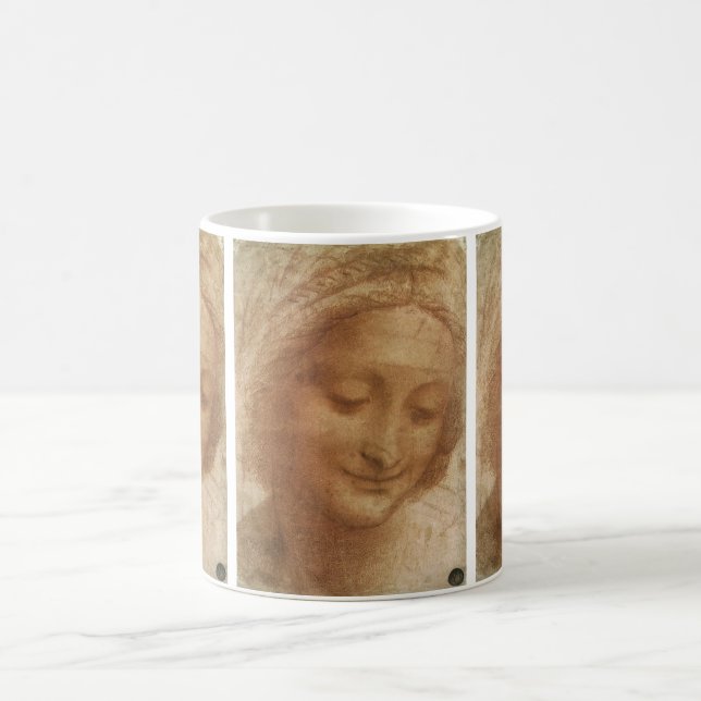 Mug L'étude de Leonardo da Vinci sur le portrait de Sa (Centre)