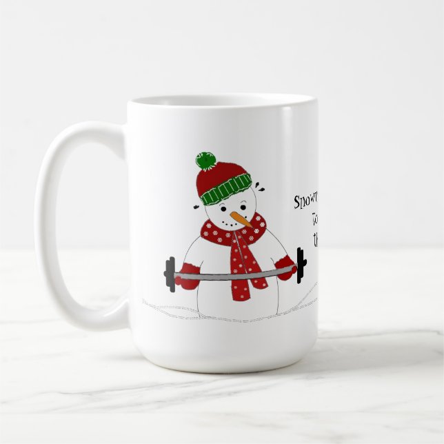 Mug Levage du poids des neiges (Gauche)