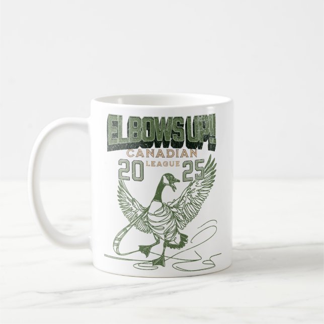 Mug Lève les coudes ! Canada Goose Culture canadienne  (Gauche)