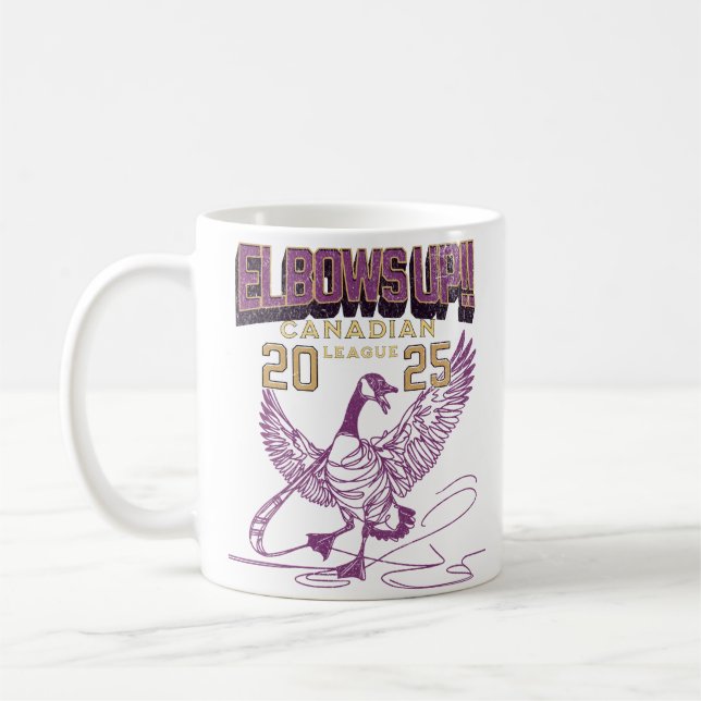 Mug Lève les coudes ! Canada Goose Culture canadienne  (Gauche)