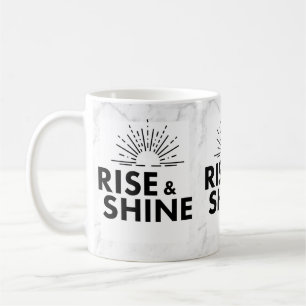 Mug Lève-toi et brille. Mug.