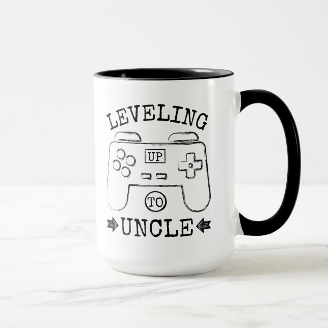 Mug Levelage jusqu'à la première fête des pères oncle (Droite)