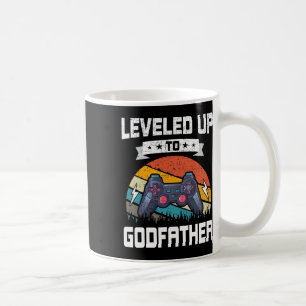 Mug Leveled Jusqu'Au Parrain Vidéo Gamer Jeu 4