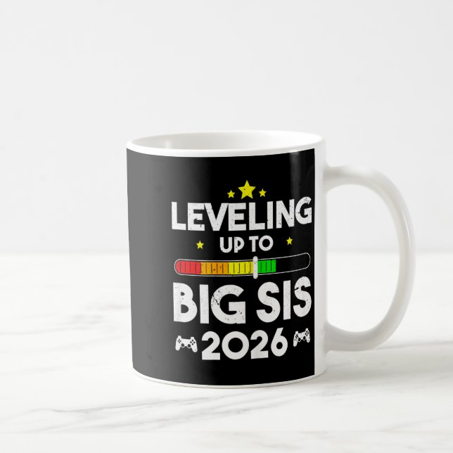 Mug Leveling Up To Big Sis Est 2026 New Big Sister 202 (Droite)