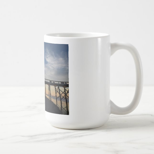Mug Lever de soleil à la plage (Droite)