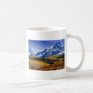 Mug Lever de soleil d'automne de chaîne de Sneffels -