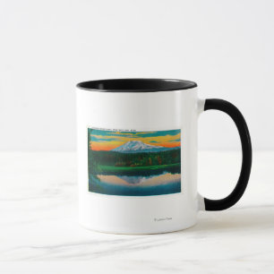Mug Lever de soleil sur le bâti Adams du lac trout, W