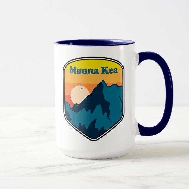 Mug lever du soleil de Mauna Kea Hawaii (Droite)