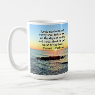 MUG LEVER SUR LA PHOTO DU 23E PSALM DE L'OCÉAN