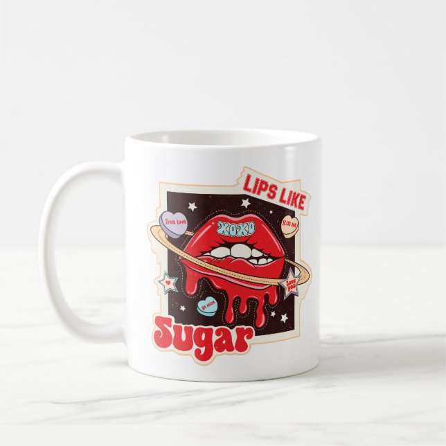 Mug Lèvres Comme Du Sucre (Gauche)