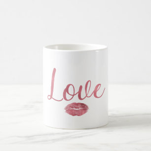 Mug Lèvres d'amour roses