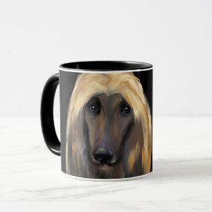 MUG LÉVRIER AFGHAN