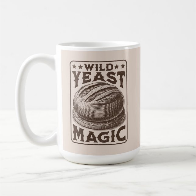 Mug Levure sauvage Magique Pain d'Argent Pain passionn (Gauche)