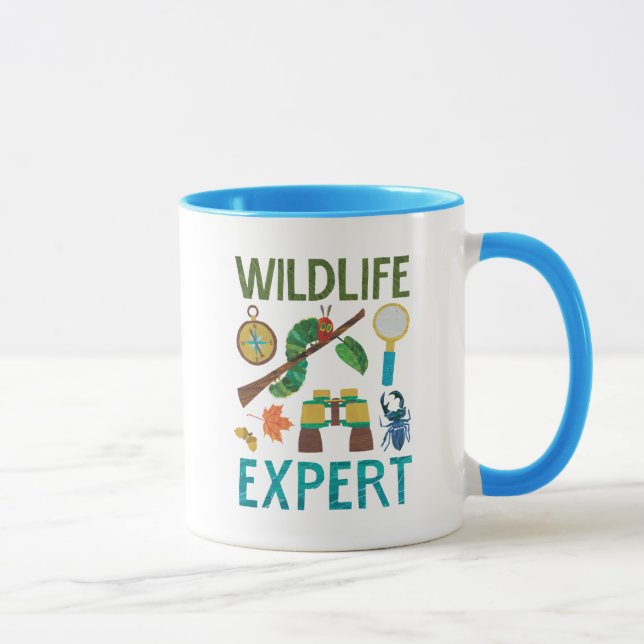 Mug L'expert très affamé de la faune Caterpillar (Droite)