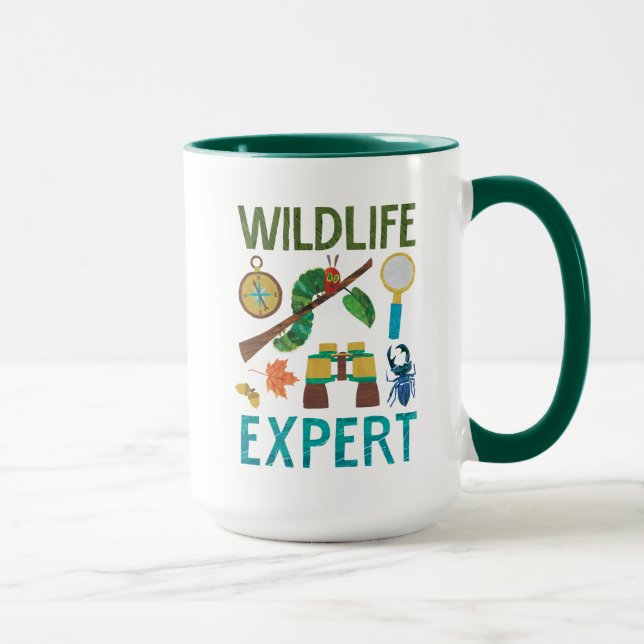 Mug L'expert très affamé de la faune Caterpillar (Droite)