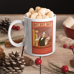Mug L'Express polaire   Chocolat chaud Vintage Art