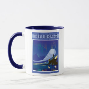 Mug L'Express polaire   Northern Lights Vintage voyage
